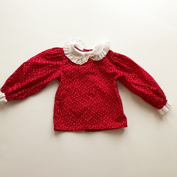 VTG Bryan & Co Corduroy Jumper Blouse Holiday Set - Picture 5 of 11